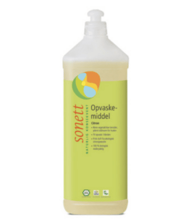 Opvaskemiddel uden parfume