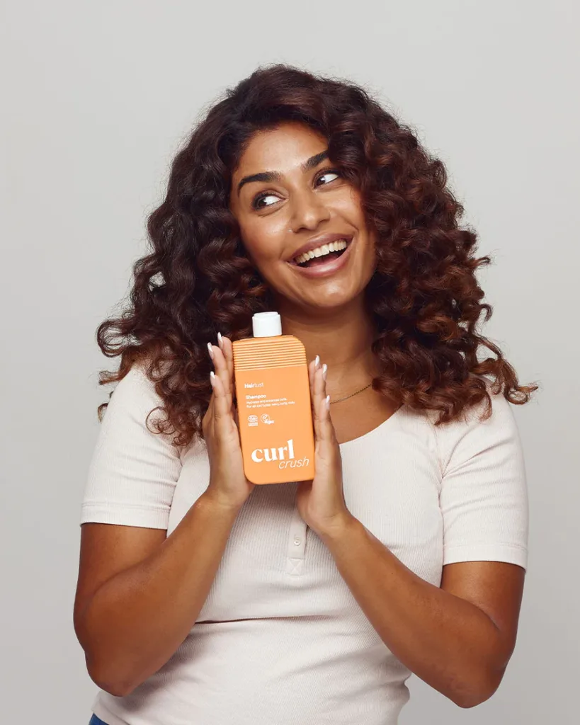 HairLust Curl Crush Shampoo uden sulfater